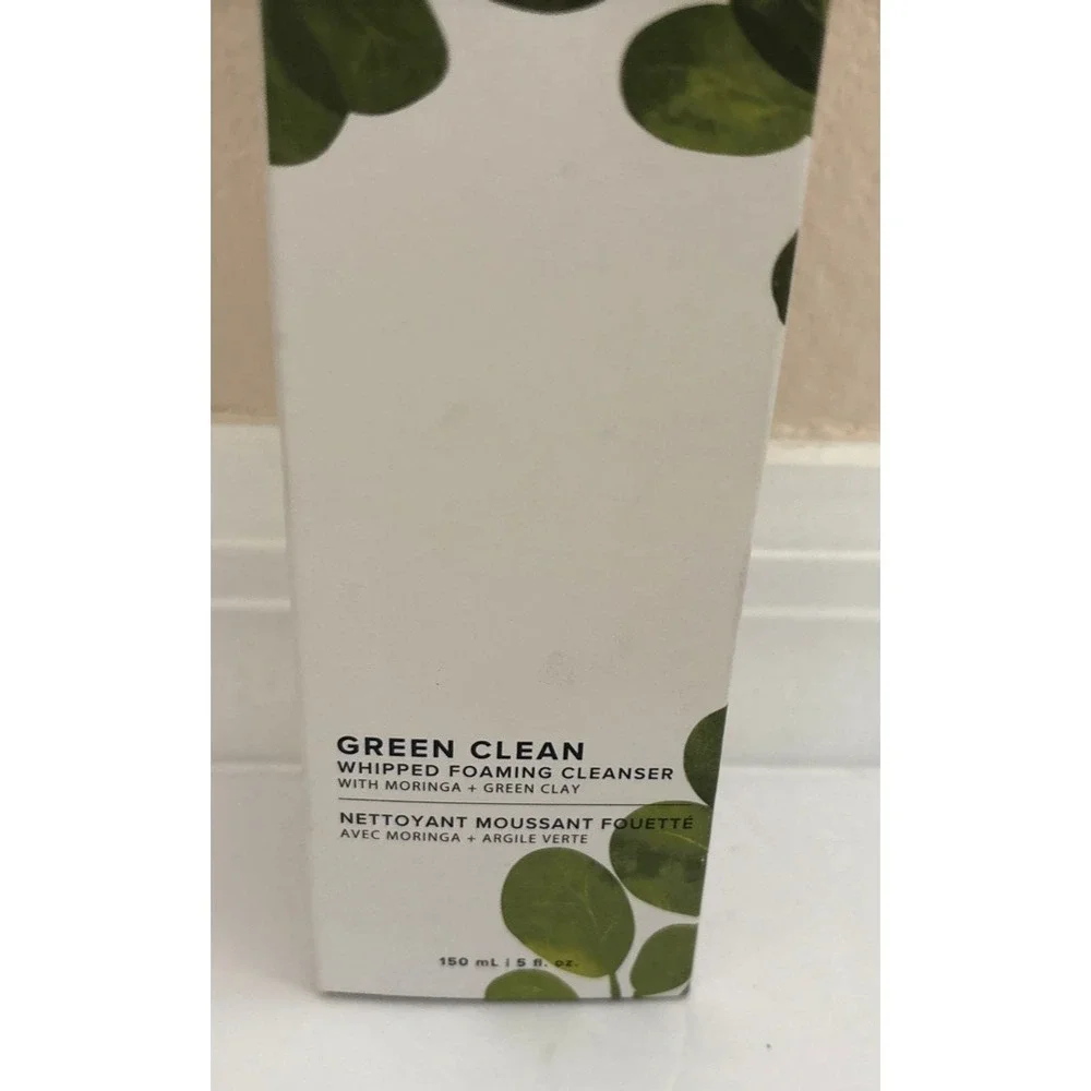 Farmacy Green Clean Whipped Foaming Cleanser With Moringa Geen Clay 5 Oz New